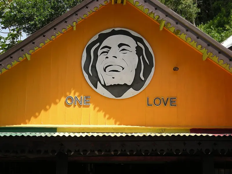 Bob Marley's One Love mausoleum