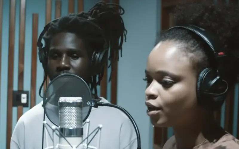 Members of the Indiggnation collective, the key hub for Conscious Reggae Revival artists in Kingston, Jamaica.